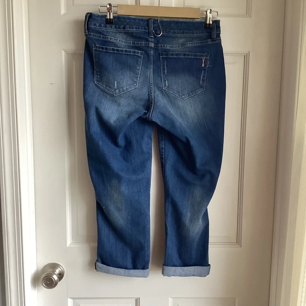 Vintage America Blues Women’s Denim Boho Crop. Size 2 - Picture 2 of 6